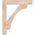 thumbnail image 3 of Ekena Millwork 3 1/2"W x 26"D x 30"H Legacy Block Smooth Bracket, Douglas Fir, 3 of 4