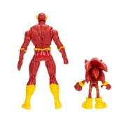 Sonic x DC Action Figure Multipack - 2.5 inch Sonic and 5 inch The Flash Figures