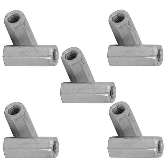 Tuerca de Acero Al Carbrogo, 10 Piezas de Tuerra de Varilla Larga, Azetores Roscados Hexagonales Con Mangito Hexagonal M6 X 25 Para Aplicacionalidad Industrial