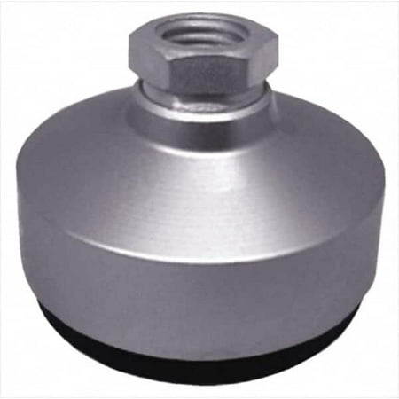 

Gibraltar 50 Lb Capacity 3/8-16 Thread 1-1/2 OAL Stainless Steel Stud Tapped Socket Mount Leveling Pad 1-1/4 Base Diam Stainless Steel Pad 5/8 Hex