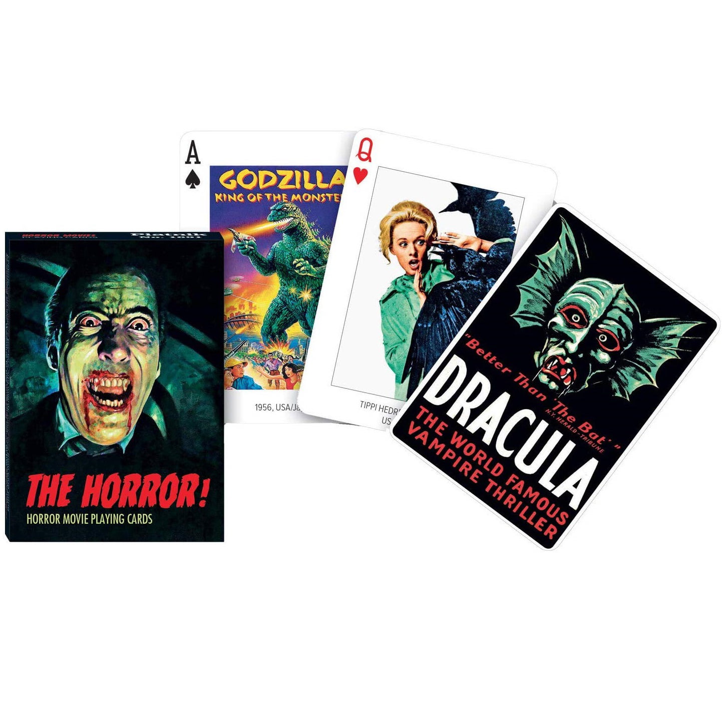 Gifts 1691 Piatnik Horror Movies Playing Cards Posters Films Collectors 