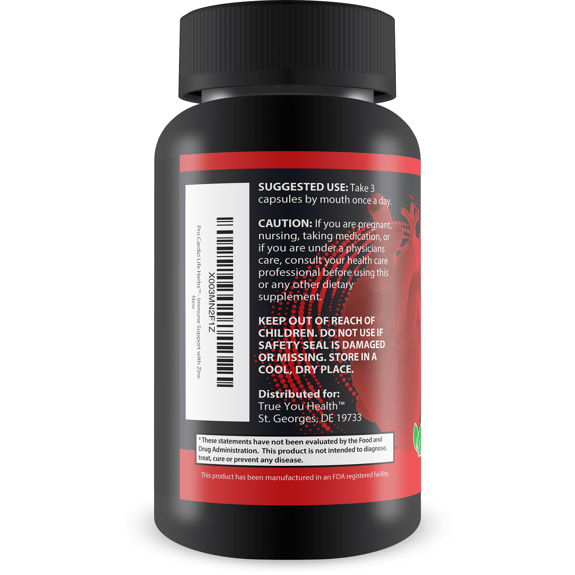 Pro Cardio Life Herbs - Premium Heart Health Supplement - Circulation Cardio Plus - Blood Sugar Support - Cholesterol Support - Blood Health Support Cardio Defender - Cardio Defend Heart Supplement