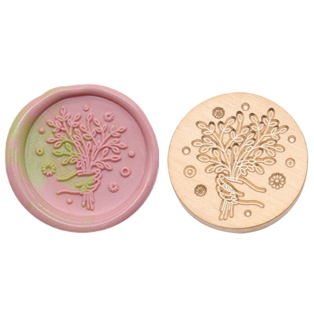 Cabeza de cobre de 25mm, cabeza de cobre esmaltada de forma redonda en relieve 3D para álbum de recortes de regalo Hugtrwg Para estrenar