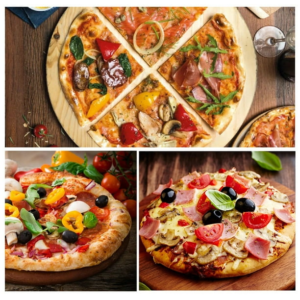 Pelle A Pizza 30 Cm Pelle Pizza Bois Petite Pour Four Barbecue Pelle À Pizza  Accessoire De Cuisine Pour Pizza Pain (L - 30 X 42, 2) : : Cuisine  et Maison