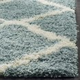 thumbnail image 3 of Safavieh Dallas Shag Light Blue Shag Rug - Square 6', 3 of 5