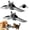 2, variant on Flying Bat Dog Toy, Flapping Wings Electric Teasing Pet Toy, Interactive Chirping Flyings Bats with Flapping Wings, Cute pet Toy for Indoor Play