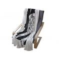 thumbnail image 4 of Astronaut Soft Flannel Fleece Throw Blanket, Sketch of Spaceman Grabbing a Star Achivement Discovery 0 Gravity Technology, Cozy Plush for Indoor and Outdoor Use, 70" x 90", Black White, by Ambesonne, 4 of 6