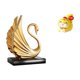 thumbnail image 1 of Figura Decorativa De Resina De Cisne Y Serpiente Con Arte Animal Moderno, Colección De Estatuas Para Sala De Estar, Mesa, Estante, Oficina, Hogar, Adorno De Regalo, 1 of 8