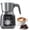 Black, variant on Generic 6-in-1 Electric Milk Frother and Steamer, 16.9oz Detachable Milk Warmer and Hot Chocolate Maker, Dishwasher Safe, White, 1 Pack