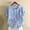 Light Blue, variant on Summer Tops for Women Boho Tee Shirts Comfy Cotton Linen Floral Short Sleeve Womens T Shirts