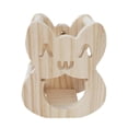 thumbnail image 1 of Divertido alimentador de de madera para conejos, estante de de fácil uso, accesorio de alimentación, alimentador de conejos, dispensador de, 1 of 9