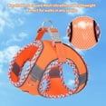 thumbnail image 5 of AIITLE Breathable Reflective Adjustable Dog Harness and Leash Set, Step-in Vest for Small Dogs and Cats, Orange XS, 5 of 6