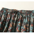 thumbnail image 7 of HomeGardon Maxi Skirts for Women Long Skirts Summer Ladies' Pocket Elastic Waist Strap Lined with Printed Double-Layer-line Skirt,M-XXL, 7 of 7