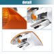 thumbnail image 4 of Par Ámbar Delantero Izquierdo Derecho Esquina Señal Luz Montaje para BMW E46, 4 of 7