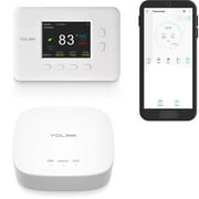 YoLink Smart Thermostat, Now Heat Pump Compatible, Android & iOS App, YoLink Hub Included