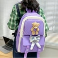 thumbnail image 5 of TopLLC Backpack Multi Piece Backpack Student Backpack Girl Lightweight Student Backpack Outdoor Travel Backpack Childrens backpack, 5 of 5