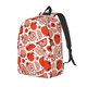 thumbnail image 1 of Balery Hand Drawn Tomatoes Mochila Clásica Impresa Básica para Viaje, Mochila Escolar Resistente al Agua, Mochila de Lona con Correas Ajustables-Medium, 1 of 5