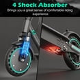 thumbnail image 5 of Electric Scooter for Adults - 350W Motor 10" Solid Tires, up to 19MPH and 16Miles Long-Range Portable E Scooter, 5 of 9