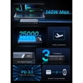 thumbnail image 2 of Cargador portátil Power Bank UGREEN de 25.000 mAh y 145 W para portátil, 2 of 8