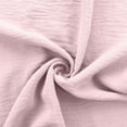 thumbnail image 6 of Plus Size Tops for Women Solid Color Short Sleeved V-neck Casual Loose T-shirt Pink 2XL, 6 of 6