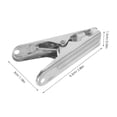 thumbnail image 2 of RENACLIPY Metal Clothes Pin Laundry Clip Stainless Steel Windproof Household Users Home Use 10pcs, 2 of 8