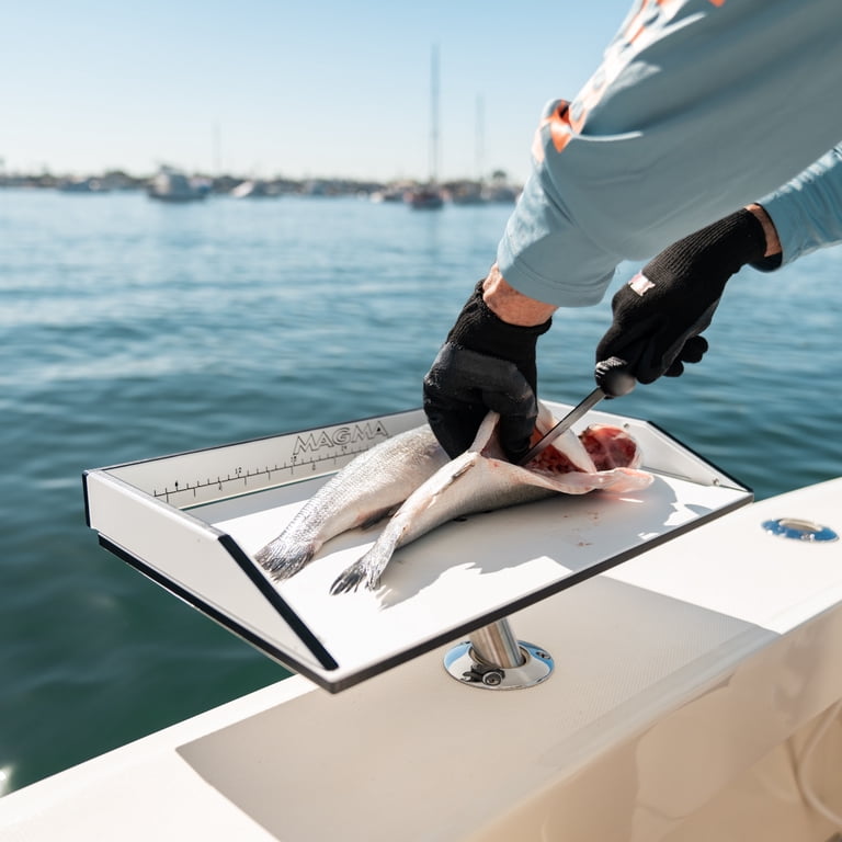 Vishing Table Magma Bait Table Magma Bait & Filet Table - Fishing Table With Ruler ...