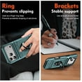 thumbnail image 7 of MYKOMI Compatible with iPhone 17 Pro Max Case Wallet with Card Holder (2 Cards) Ring Stand Military Grade Protection Shockproof Phone Case for iPhone 17 Pro Max 6.9 inch, 7 of 7