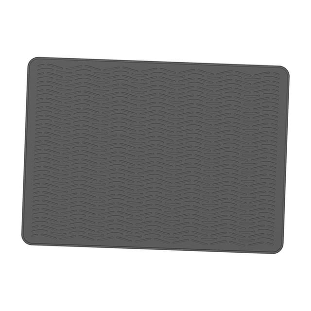 Cubierta para estufa, fácil de limpiar, resistente al calor, protector de vidrio para estufas de alta resistencia Grano de ola gris