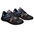 thumbnail image 6 of Black Labrador American flag Shoes Sneakers Black Size 11.5, 6 of 7