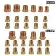 thumbnail image 5 of Pipa de freno de cobre de 25 pies 1/4 y 25 pies 3/16 con tubería de cobre de 32 tuercas Afortunado Sencillez, 5 of 5