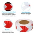 thumbnail image 5 of Uxcell Reflective Tape, 2"x82 Ft Waterproof Reflective Tape Warning Safety Tape Reflector for Trucks, Arrow White Red, 5 of 6