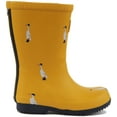 thumbnail image 6 of Joules JNR Roll Up Kid's Duck Print Wellington Boots In Yellow Size 10, 6 of 6