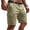 Khaki, variant on Mens Cargo Shorts 7 Inch Inseam Stretch Work Shorts Comfy Relaxed Fit Breathable Fabric Lounge Hiking Chino Short with Multi Pockets Navy XL