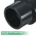 thumbnail image 4 of Uxcell 4-Pack UReducer Conector de Tubo Reductor, Acoplamiento Reductor DN40*32, Tubo Recto, Gris, 4 of 6
