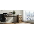 thumbnail image 5 of UBesGoo Farmhouse File Cabinet with 3-Drawer Wood Vertical File Storage Cabinet with Individual Lock and Rustic Metal Handles, Gray, 5 of 11