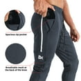 thumbnail image 2 of BROKIG Men's Relaxed Gym Jogger Pants,Lightweight Workout Running Sweatpants with Pockets (Medium, Dark Gray), 2 of 8