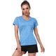 thumbnail image 2 of Gibobby Blusas Elegantes Para Mujer Blusa de mujer con cuello en V Top suelto de viaje（Glauco， L), 2 of 4