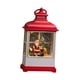 thumbnail image 1 of Linterna de nieve iluminada navideña con caja de música para decoración del hogar, linterna Musical parpadeante para dormitorio de niños y sala de est Papá Noel rojo, 1 of 8