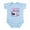Sky Blue, variant on CafePress - Hunting Girl Infant Bodysuit - Baby Light Bodysuit, Size Newborn - 24 Months