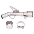 thumbnail image 1 of Exhaust Mid Pipe,Motorcycle Exhaust Mid Pipe Escape Muffler Pipe Muffler Middle Pipe Cutting-Edge Features, 1 of 8