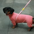 thumbnail image 5 of HQREA Dachshund Dog Jumpsuit Turtleneck Winter Warm Pjs Clothes for Dachshunds, 5 of 7