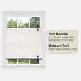 thumbnail image 4 of Cordless Room Darkening Cellular Pleated Window Shades, Light Filtering Top-Down Honeycomb Pull Down Blinds for Windows and Skylights, 39'' x 64'', 4 of 6