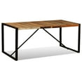 thumbnail image 3 of vidaXL Dining Table Solid Reclaimed Wood 180 cm, 3 of 5