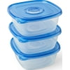 Glad Food Storage Containers - Family Sized Container - 104 oz - 3 ct