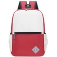 thumbnail image 2 of ibiyuan School Backpacks Minimal Pattern Comfort Strap Lightweight Durable Daily School Bag for Ages 5th 6th 8th 10th, Primary, Middle Elementary, Travel, Study, Park, 2 of 5