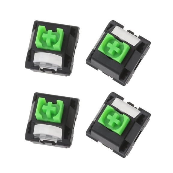 4PCS Green Switches RGB for Raz-- Blackwidow Elite Game Keyboards