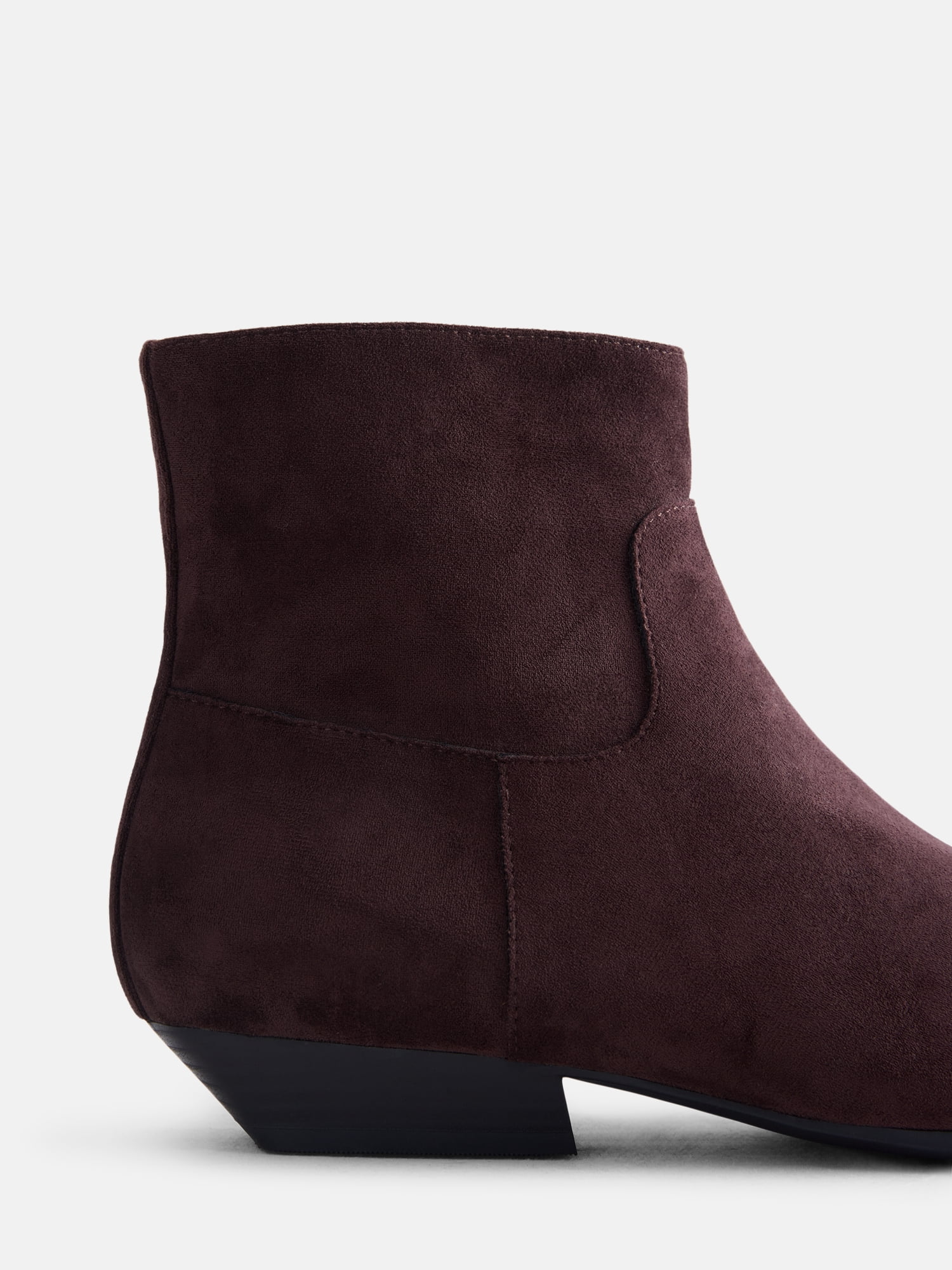 Scenario Women's Faux Leather Ankle Booties (Wide Width Available)