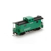 HO RTR Eastern Caboose, CR/Green/Ex-PC #23237