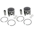 thumbnail image 4 of 2000 2001 Yamaha SX 500 SX500R Piston Kit x2 Teflon Coated Race-Driven, 4 of 5