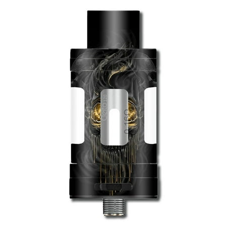 Glowing Skeleton - Skins Decals For Aspire Cleito 120 Vape Mod / Golden Skull, Glowing Skeleton
